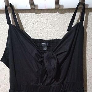 Torrid Black Sleeveless Top Beautiful Black Date Night Dress